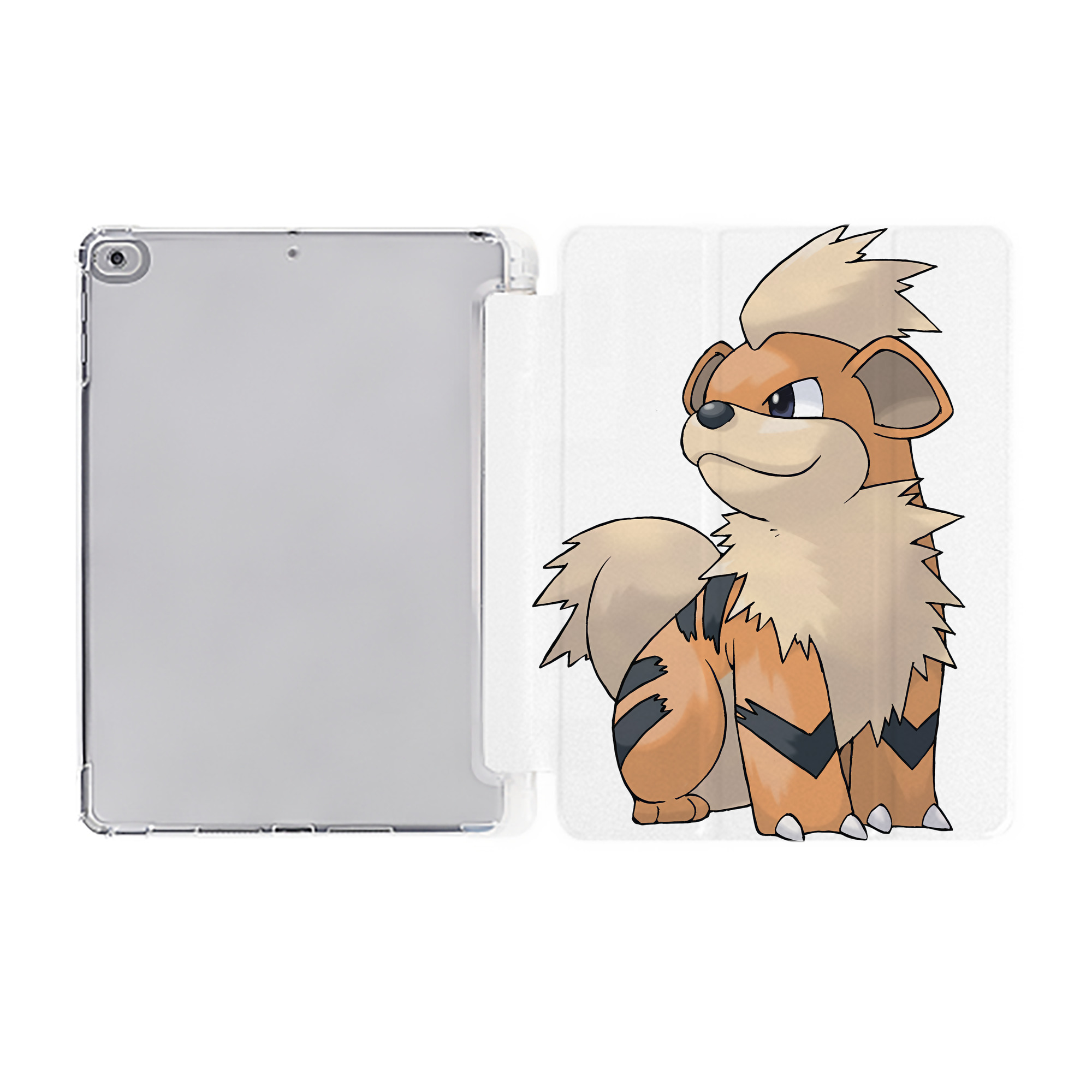 （画像用） ポケットモンスター Pokémon IPad ケース ペン収納付き 三つ折りスタンド PUレザー×シリコン 対応機種9.5/10.5/10.9インチ